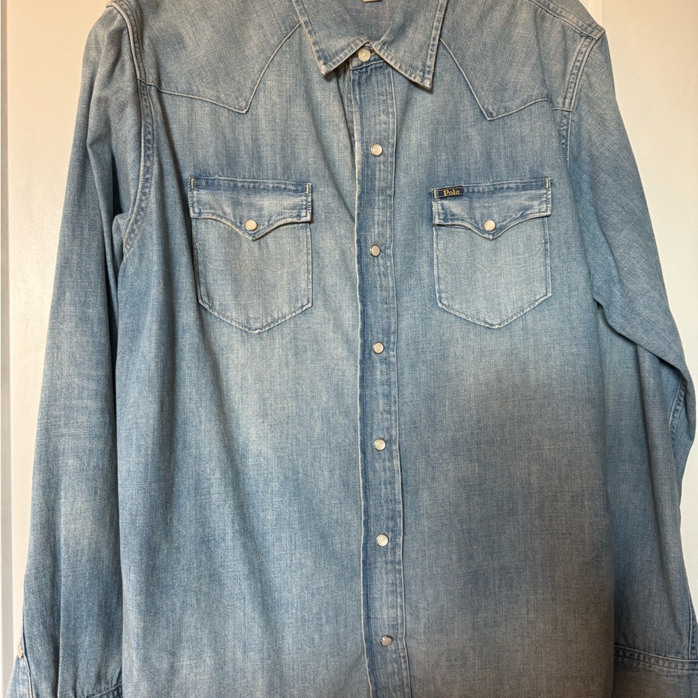 Levi's Light Blue Denim Shirt